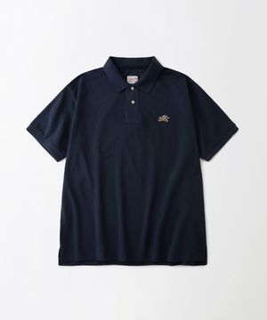 MIGHTY TIGER PK COLLAR TEE_NAVY
