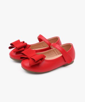 볼드 리본 여아 구두