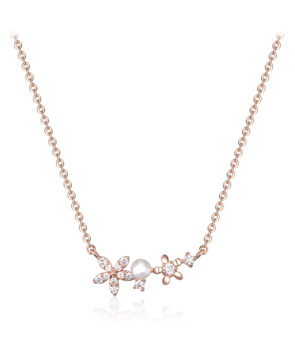엘르주얼리(ELLEJEWELRY) 플라워 목걸이 ELBRNN231