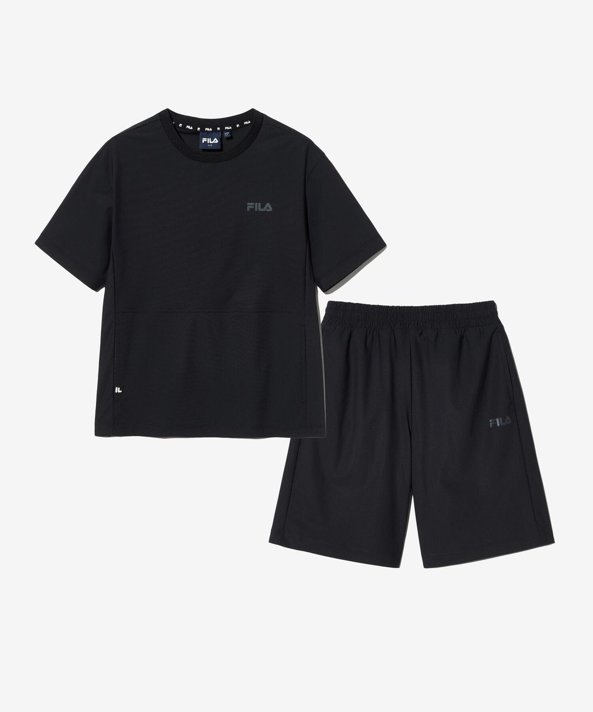 휠라 키즈(FILA KIDS) 베이직 벤츄리 상하세트(FK2FSH2102XBLK)