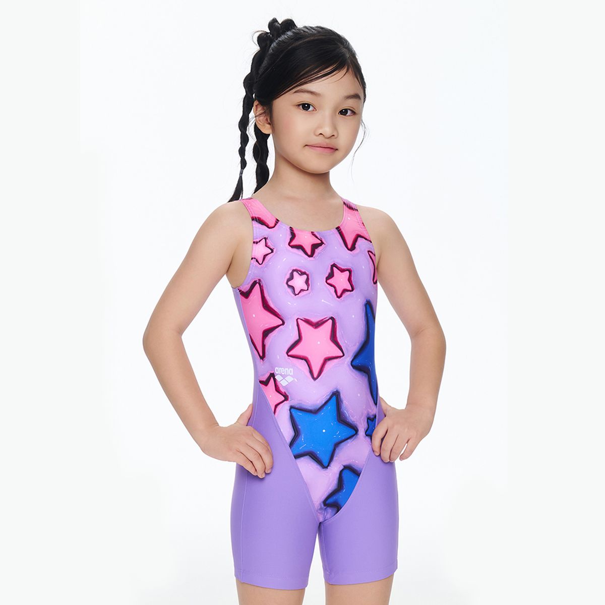 아레나 키즈(ARENA KIDS) 슈팅스타 아동 3부 반신 U백 A5SG1GL05PPL