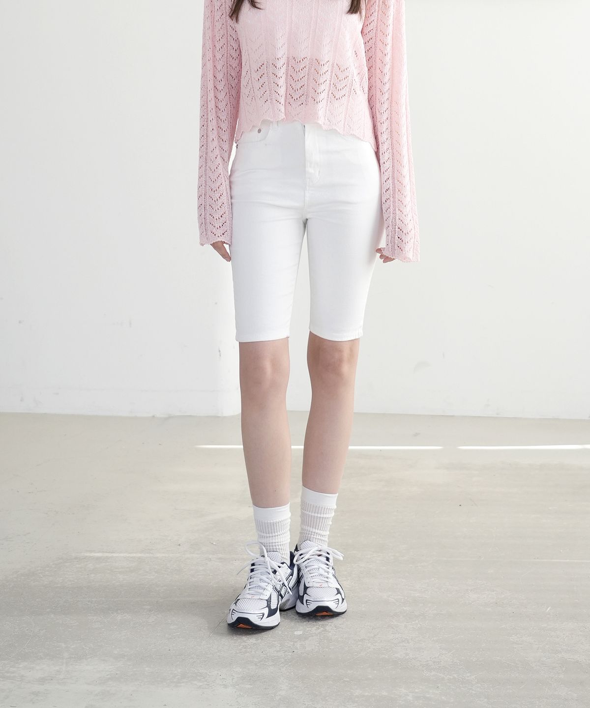 와르 포 우먼(WAARFORWOMAN) W1094 바이크 쇼츠 팬츠 (2COLORS)