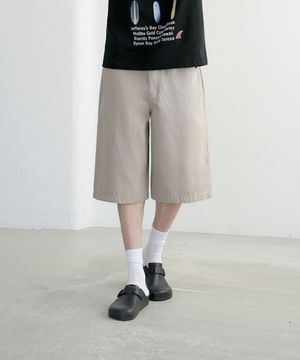 M265 텐셀 버뮤다 팬츠_베이지