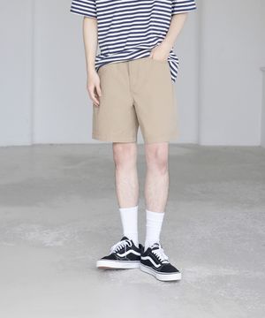 M264 코튼 숏 팬츠_베이지