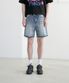 M263 데님 숏 팬츠_진청