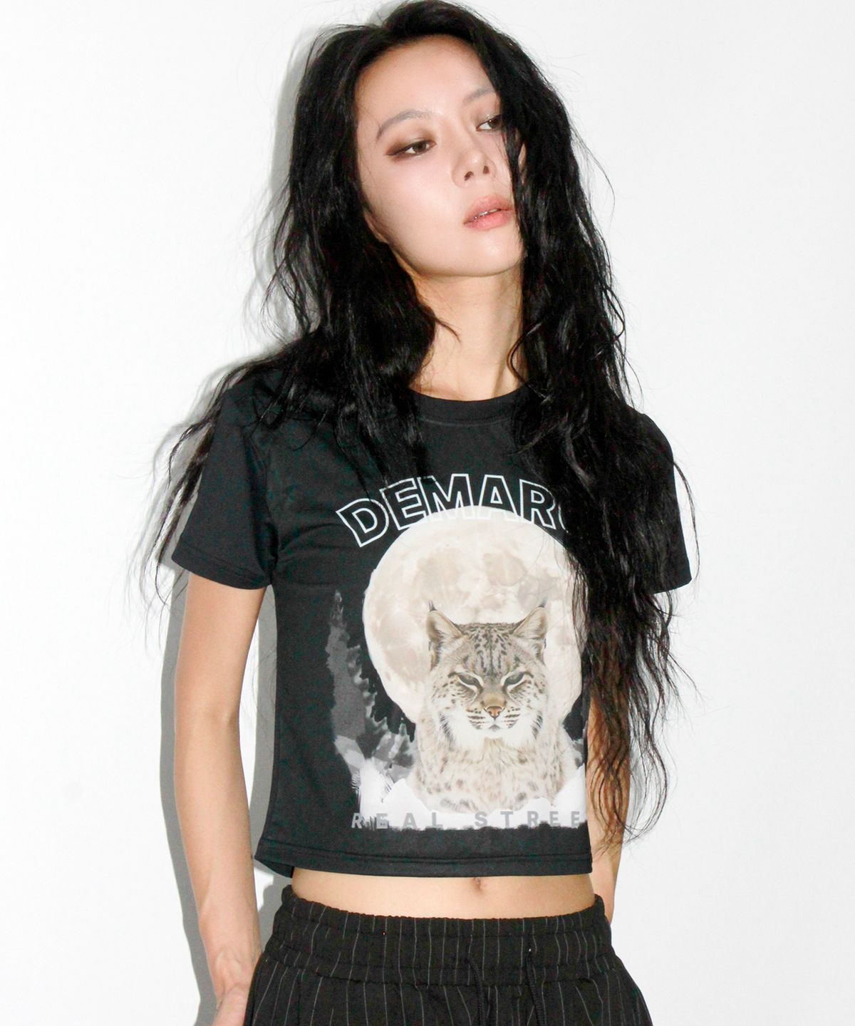 드마크(DEMARC) WILDCAT CROP T-SHIRT