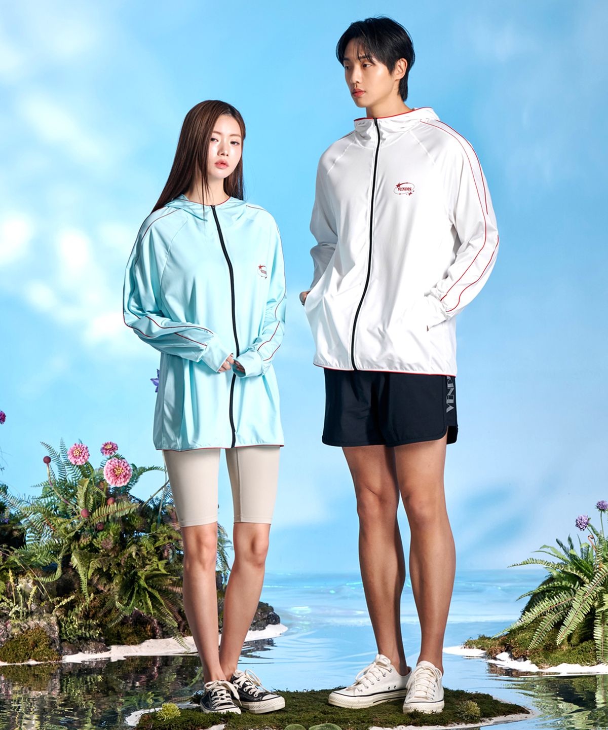 벤디스(VENDIS) 남녀공용 집업 래쉬가드 훌리건