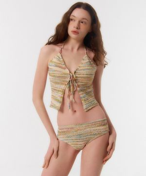 STRIPE BIKINI SET_retro palette