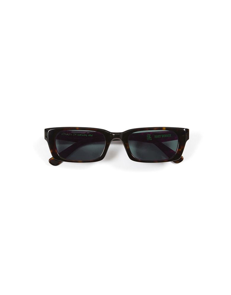 [Mmlg GNGR] HARD WORKER SUNGLASSES (LEOPARD)