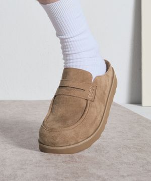 BOTO LOAFER MULE (CAMEL)