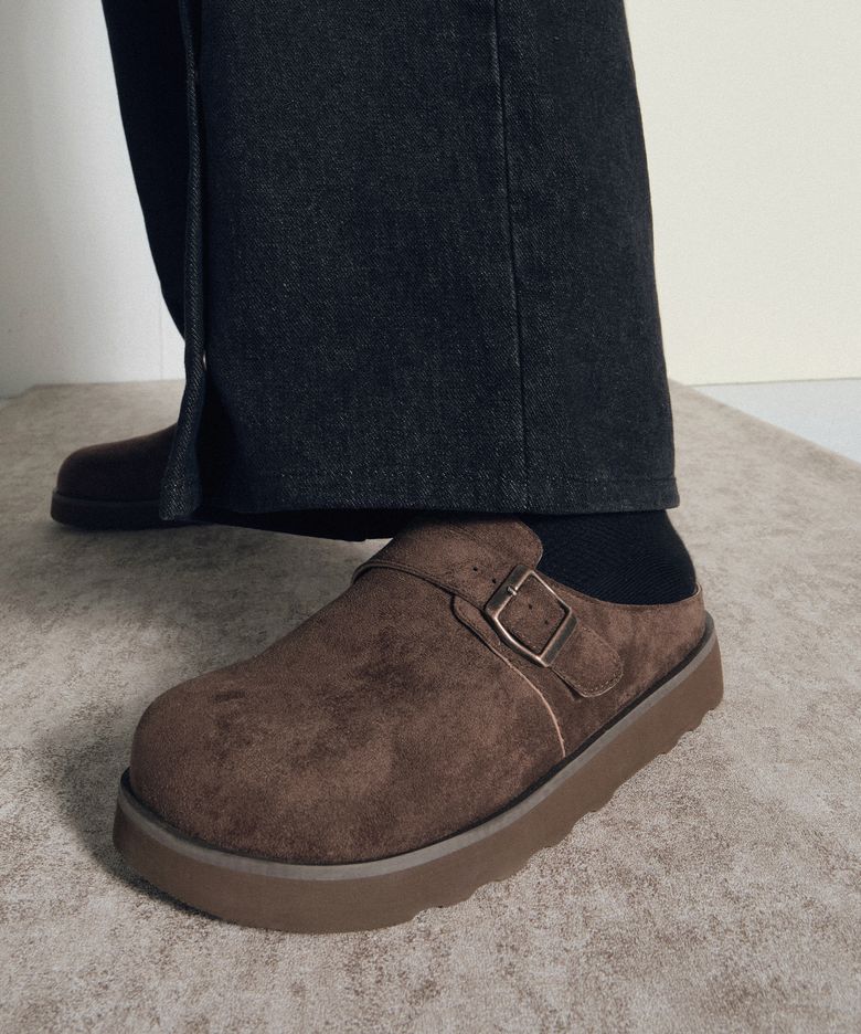 BOTO STRAP MULE (CHOCO BROWN)