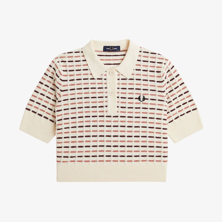 [Womens] 부클 니트 폴로 셔츠 - 실키피치 AFPF2519134-R33