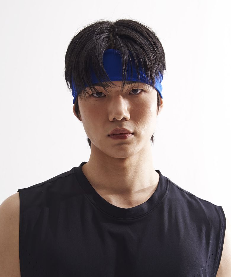 GRIPIT 스웻아웃 헤어밴드 BLUE