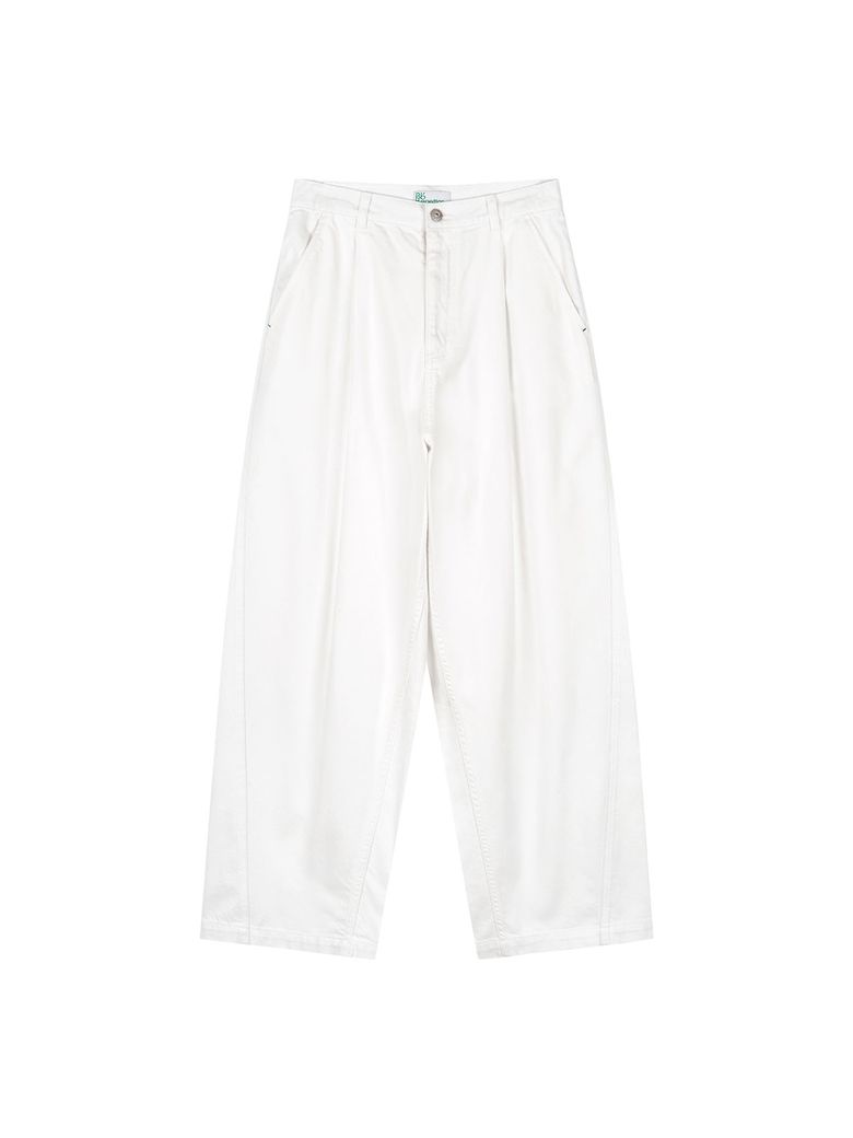 트윌 와이드 팬츠 (Off White)