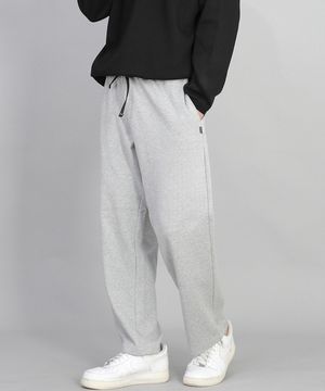 무지 와이드 스웨트팬츠 SWP-372 멜란지그레이