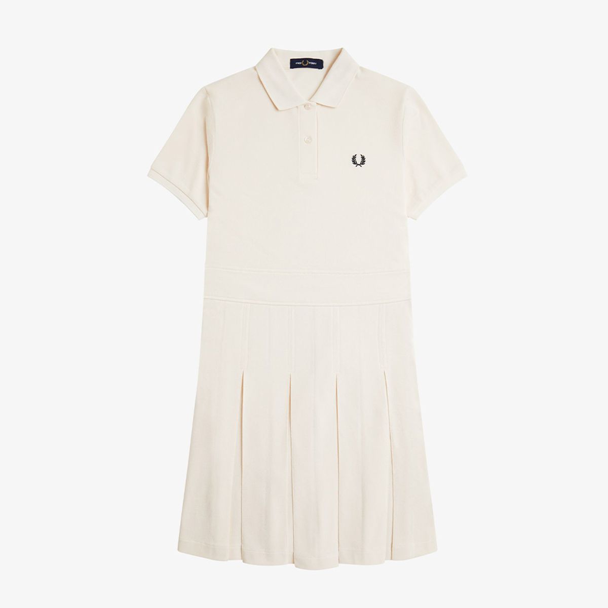 프레드페리(FRED PERRY) [Womens] 플리츠 테니스 드레스 - 실키피치 AFPF2519166-R33