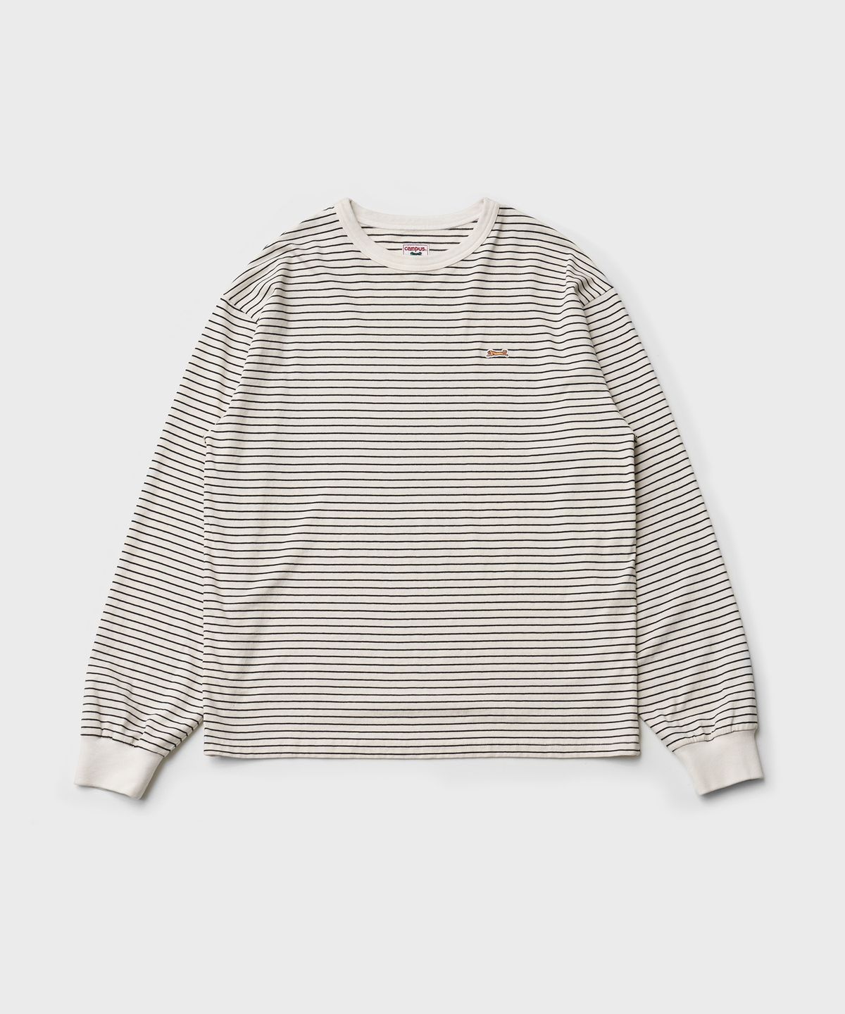 르티그레(LE TIGRE) Stripe longsleeve T-shirt (Off White)