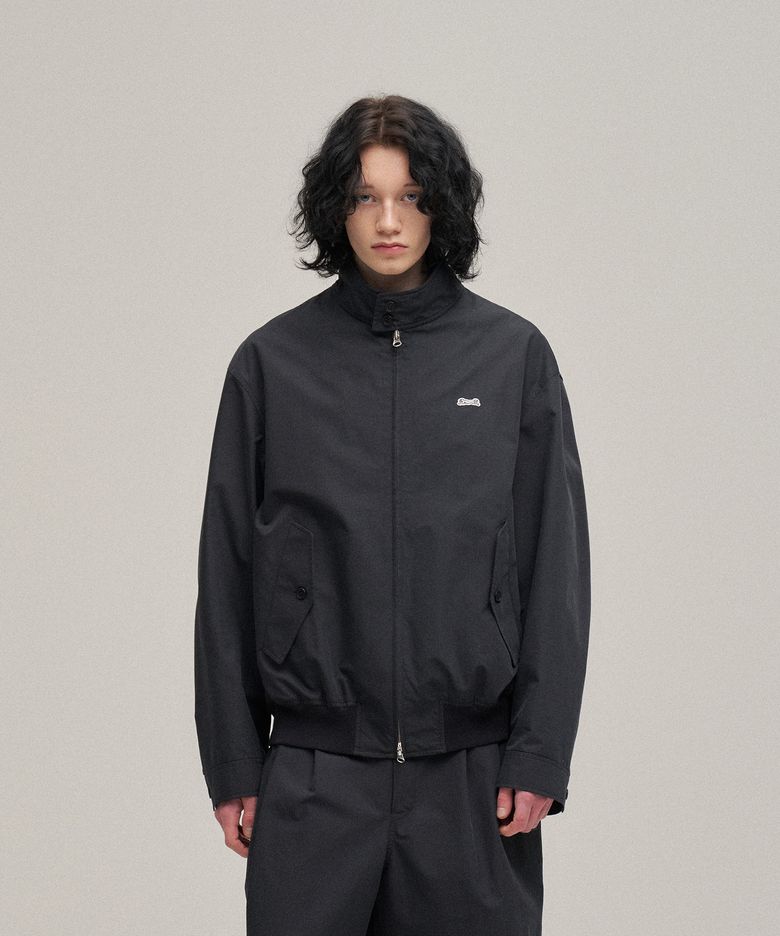 Classic Harrington jacket (Almost Black)