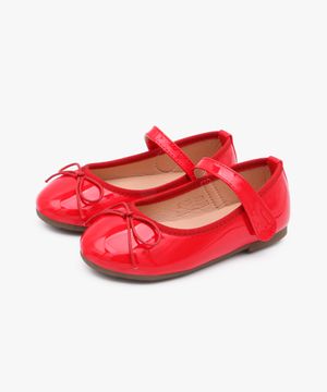 모던 에나멜 여아 구두