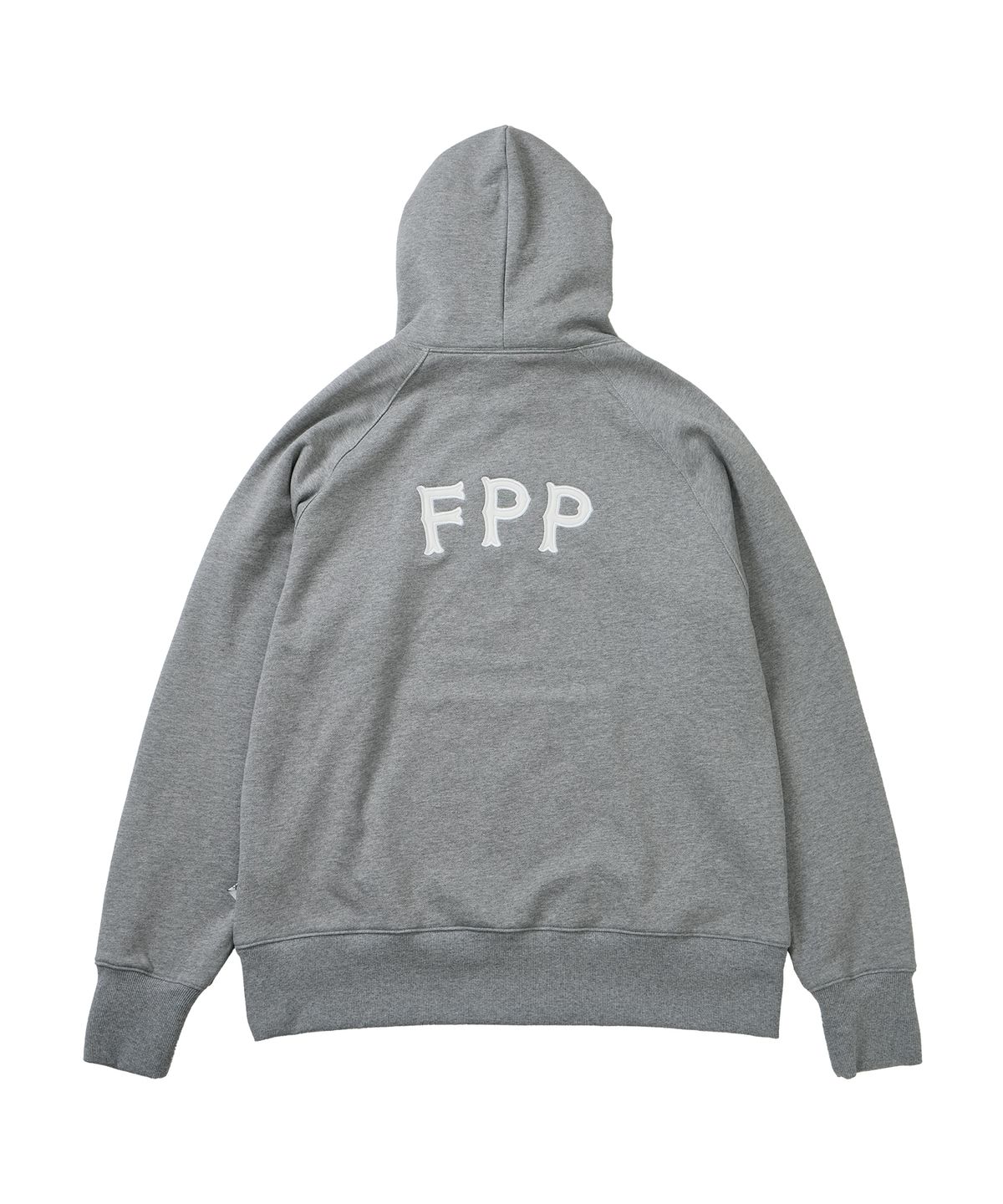 파운드포켓(FOUNDPOCKET) 에프피피 크루 후디 멜란지 그레이