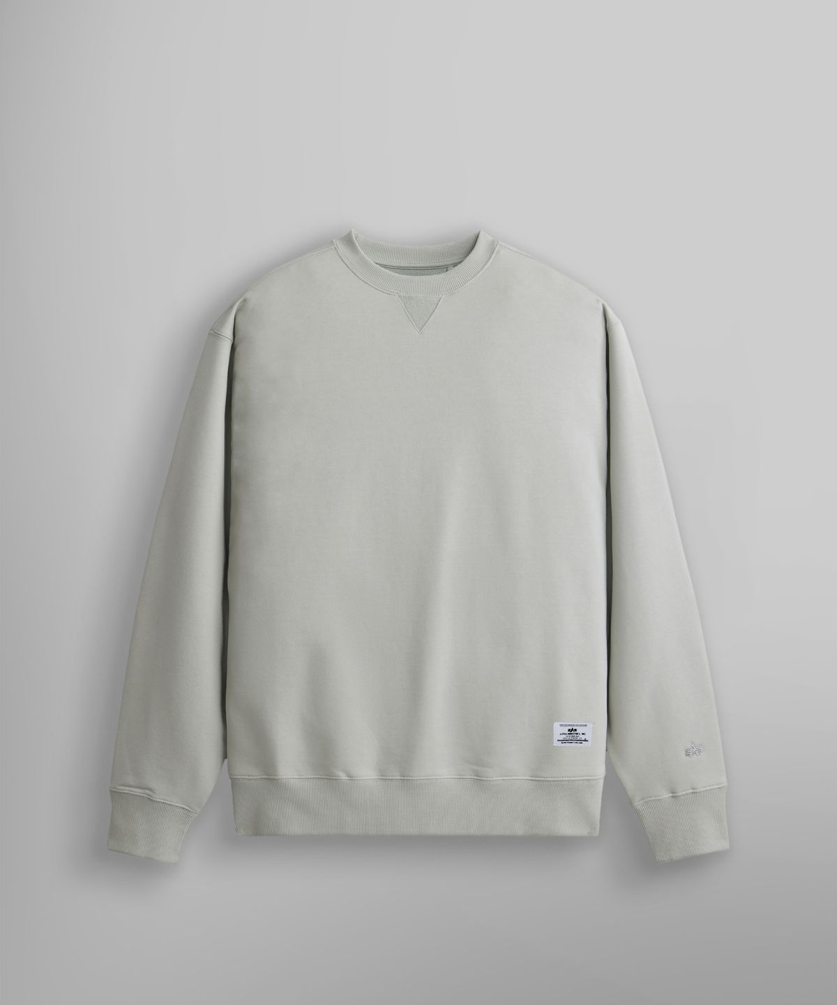 알파 인더스트리(ALPHA INDUSTRIES) 에센셜 프렌치 테리 크루넥 GEN II 라이트 그레이