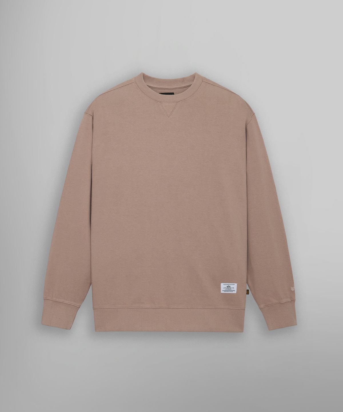 알파 인더스트리(ALPHA INDUSTRIES) 에센셜 프렌치 테리 크루넥 GEN II 아틀라스 카키
