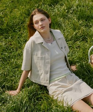 디아고 캐주얼 자켓 아이보리