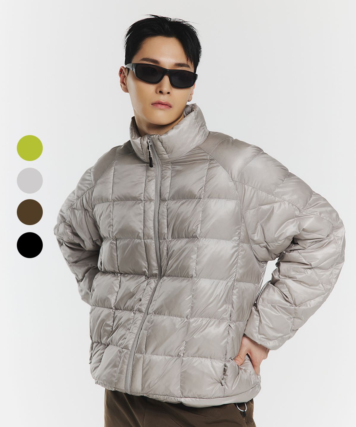 무신사 스탠다드 스포츠(MUSINSA STANDARD SPORTS) 탱커 라이트 스탠넥 패딩 자켓 (4color)