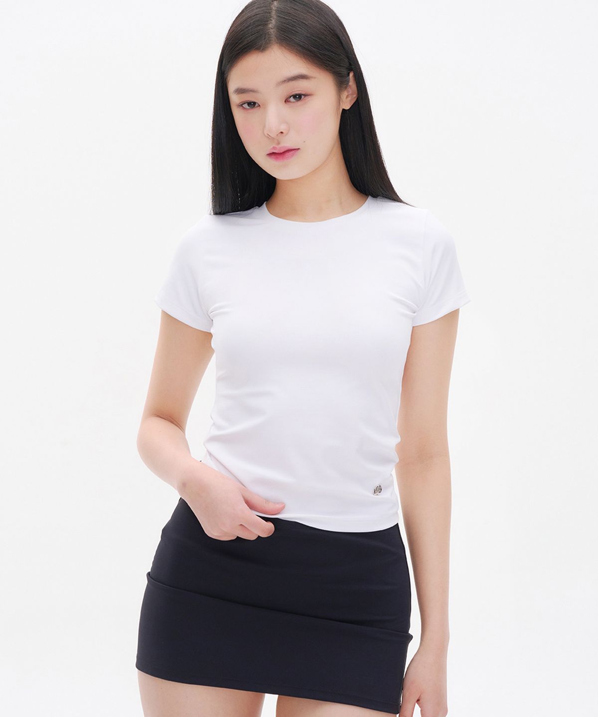 유희(YOUHEE) BASIC T-SHIRTS WHITE