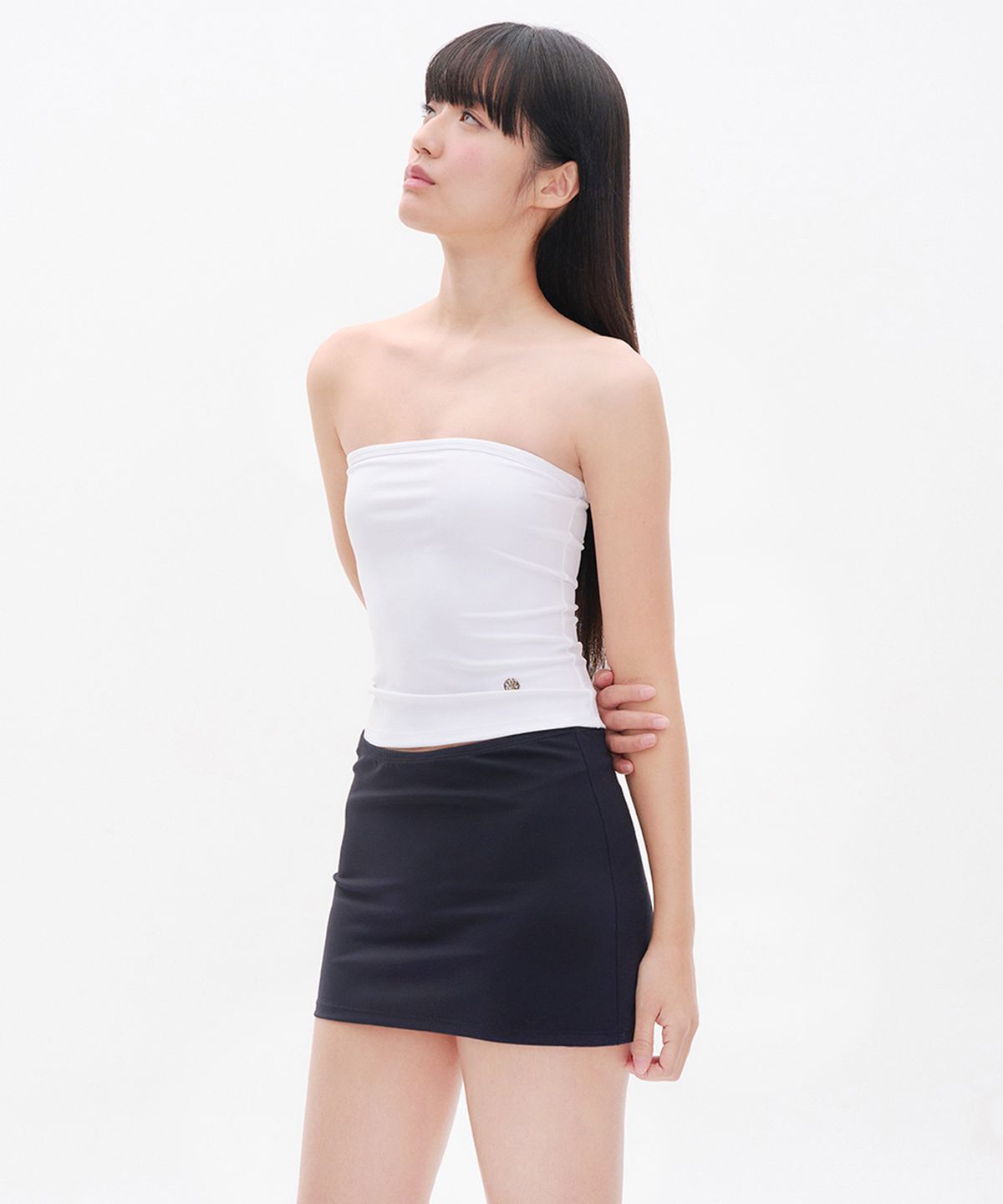 유희(YOUHEE) BASIC TANK TOP WHITE