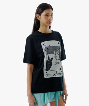 NEW TAROT GRAPHIC T-SHIRT [BLACK]