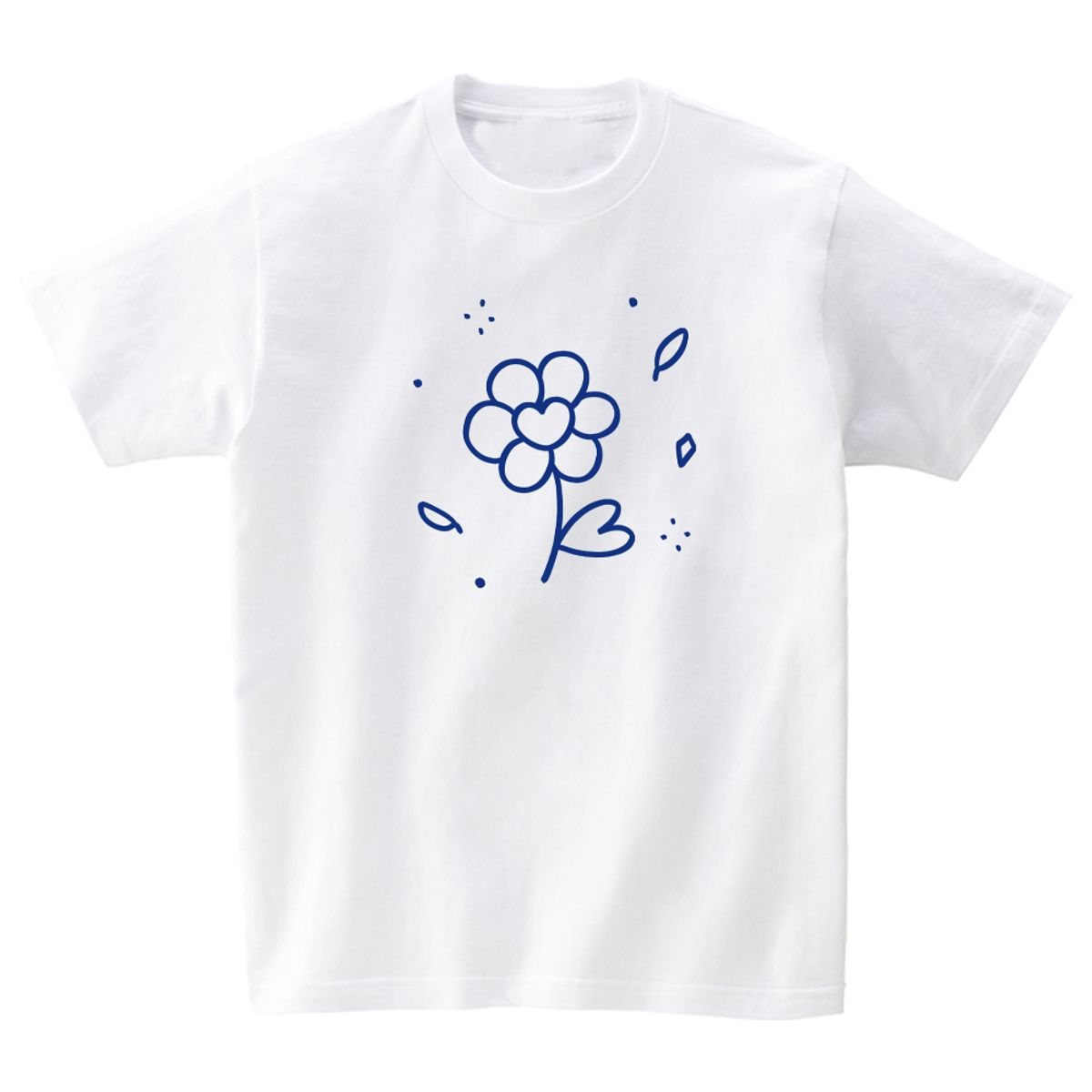 어썸어스(AWESOMEUS) Flowers and hearts T-SHIRTS_4COLOR