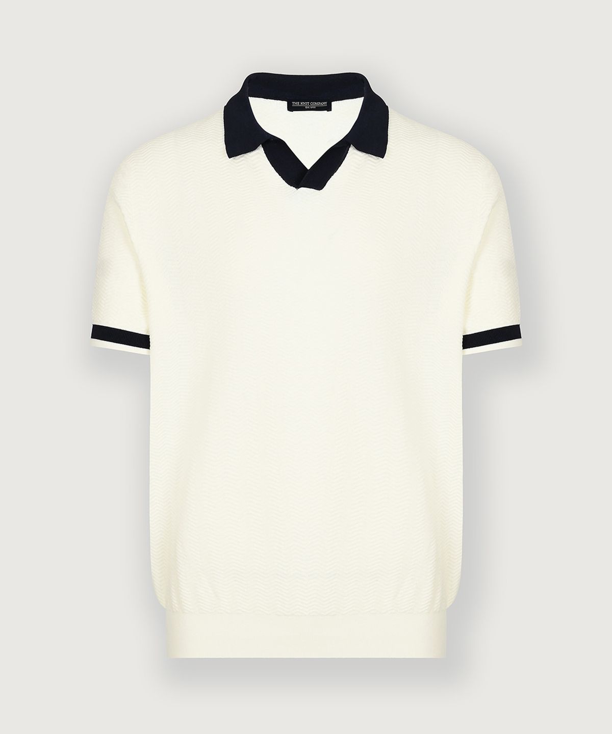 더니트컴퍼니(THEKNITCOMPANY) (M) 오레아 헤링본 폴로 니트 3color