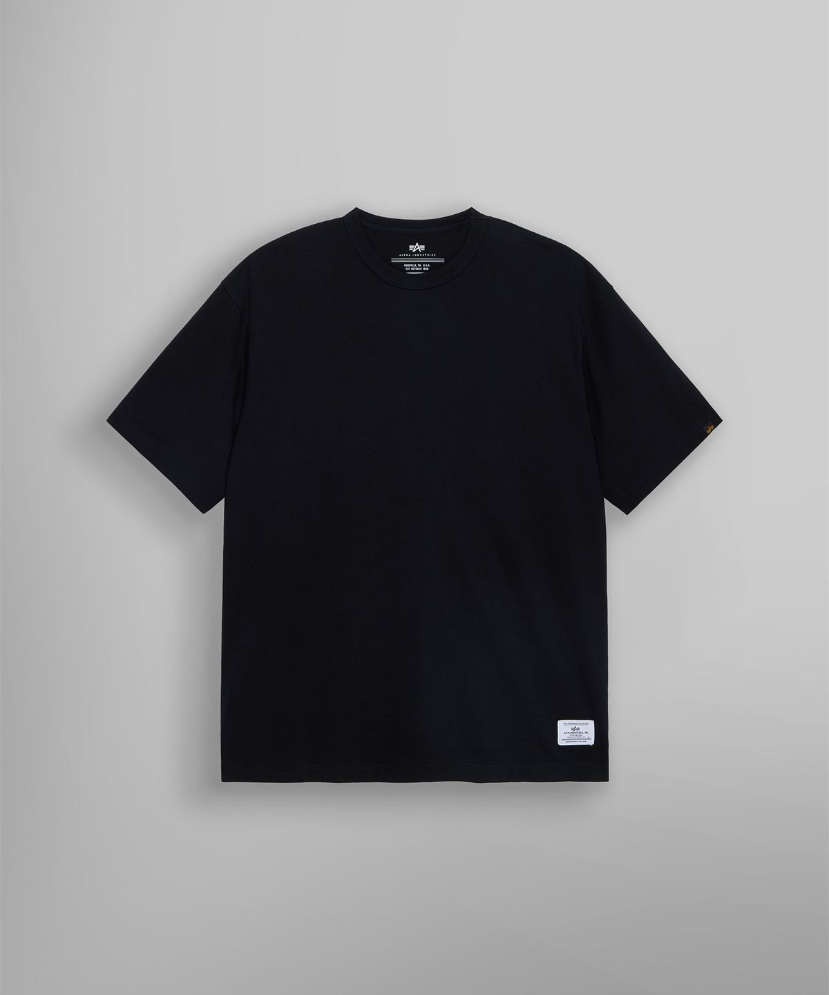 알파 인더스트리(ALPHA INDUSTRIES) 에센셜 릴랙스드 티 블랙
