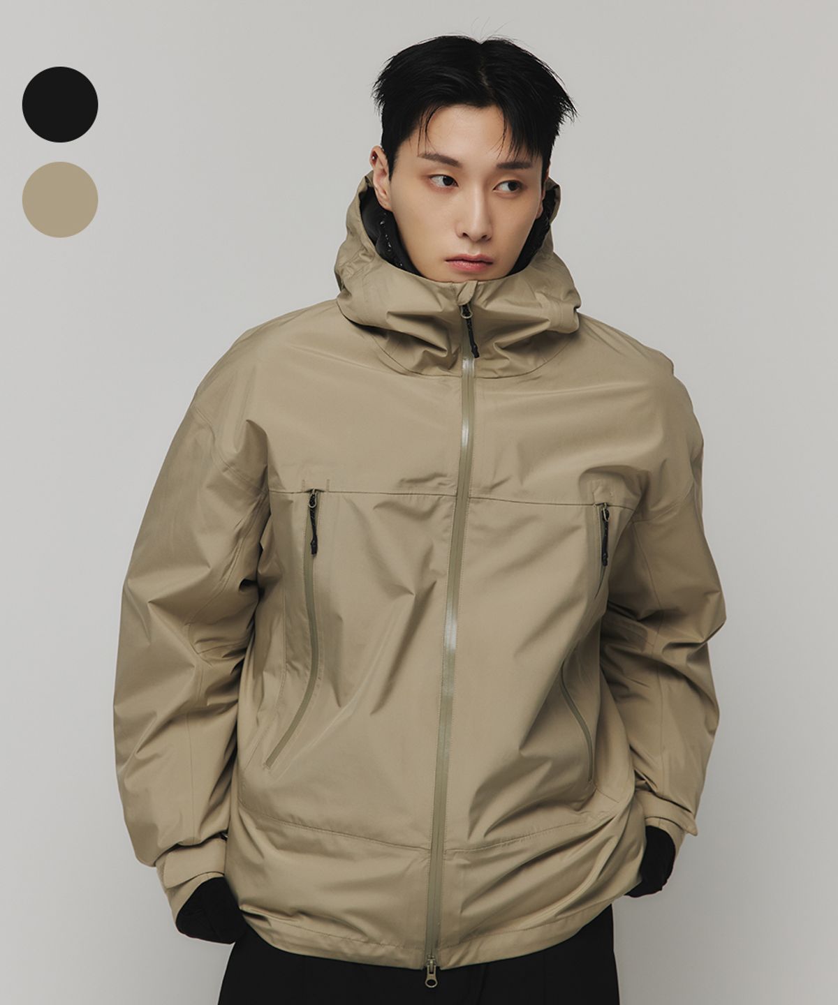 무신사 스탠다드 스포츠(MUSINSA STANDARD SPORTS) 3-Layer 방수 바람막이 (2color)