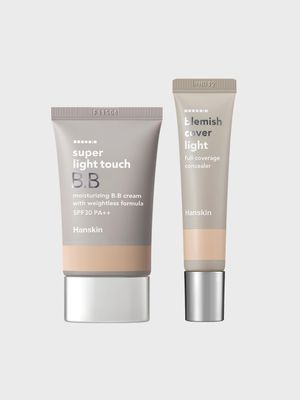 수퍼 라이트 터치 비비크림 30g+블레미쉬 커버 컨실러 12g 세트