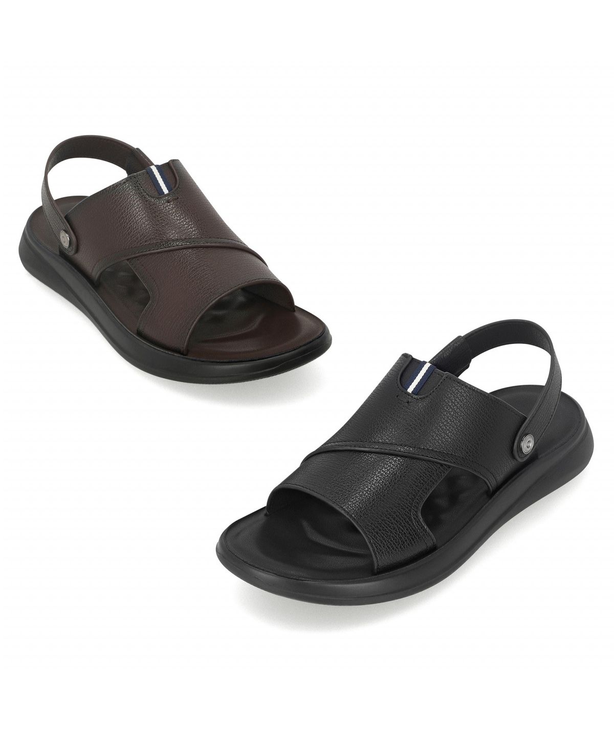 엘칸토(ELCANTO) 마쯔 남성 와이드 스트랩 투웨이 샌들 2.5cm LCMW23M526