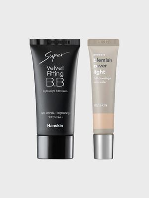 수퍼 벨벳 피팅 비비크림 30g+블레미쉬 커버 컨실러12g 세트