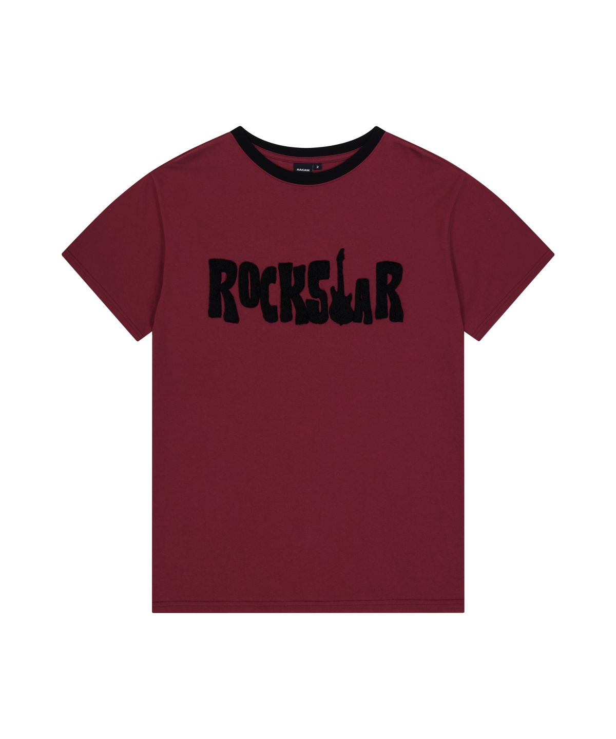 아캄(AAKAM) ROCKSTAR Boucle Half Top (Red)