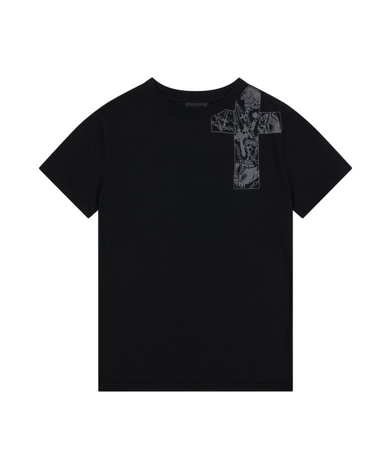 CROS2 Printed Half Top (Black)