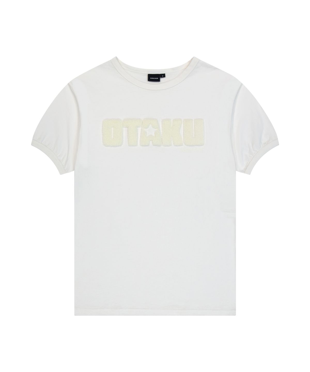 아캄(AAKAM) OTAKU Boucle Ringer Top (White)