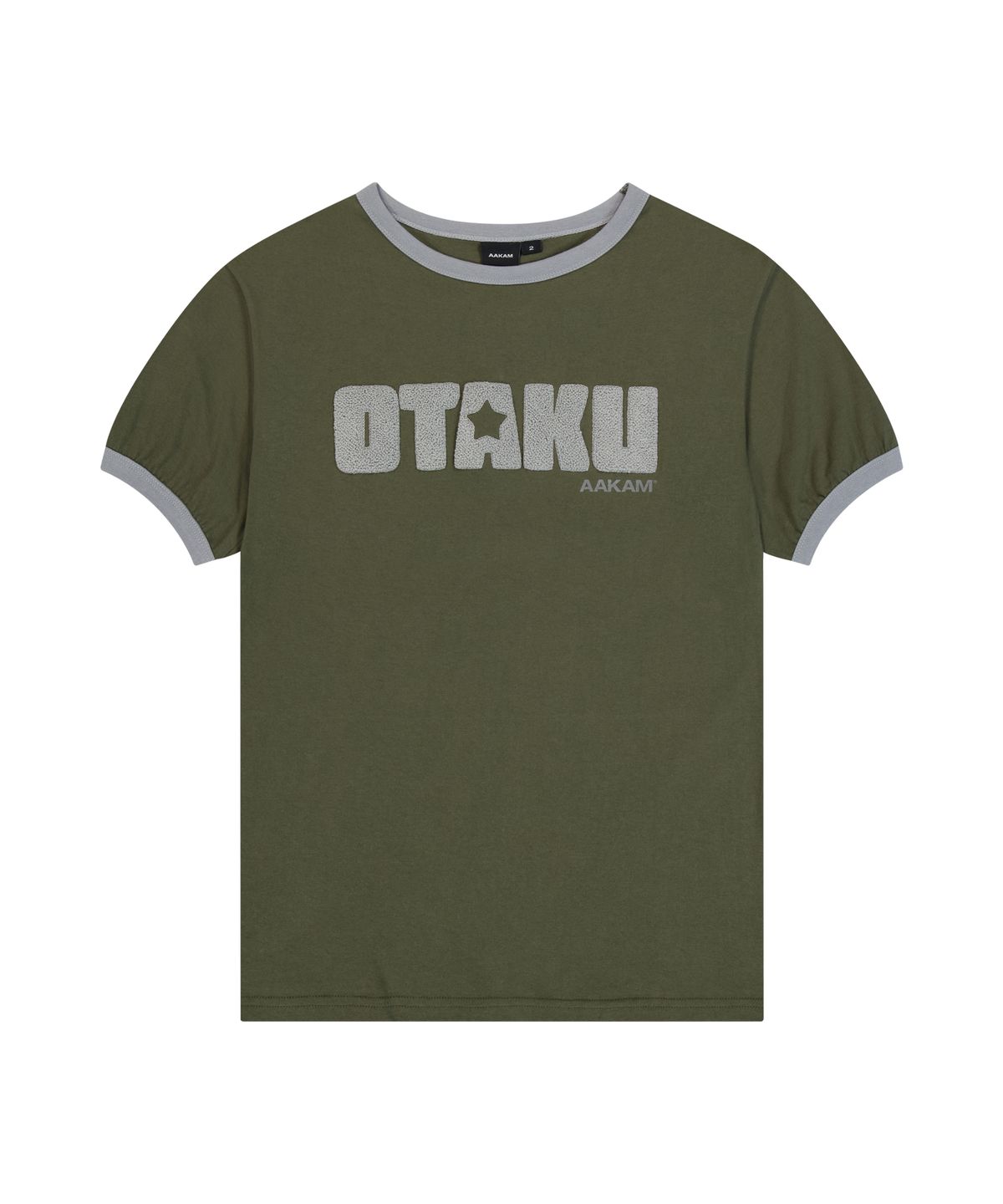 아캄(AAKAM) OTAKU Boucle Ringer Top (Khaki)
