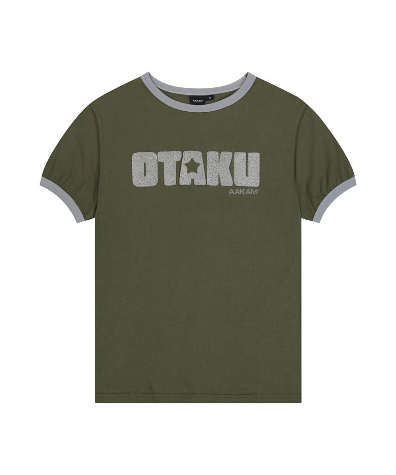 OTAKU Boucle Ringer Top (Khaki)