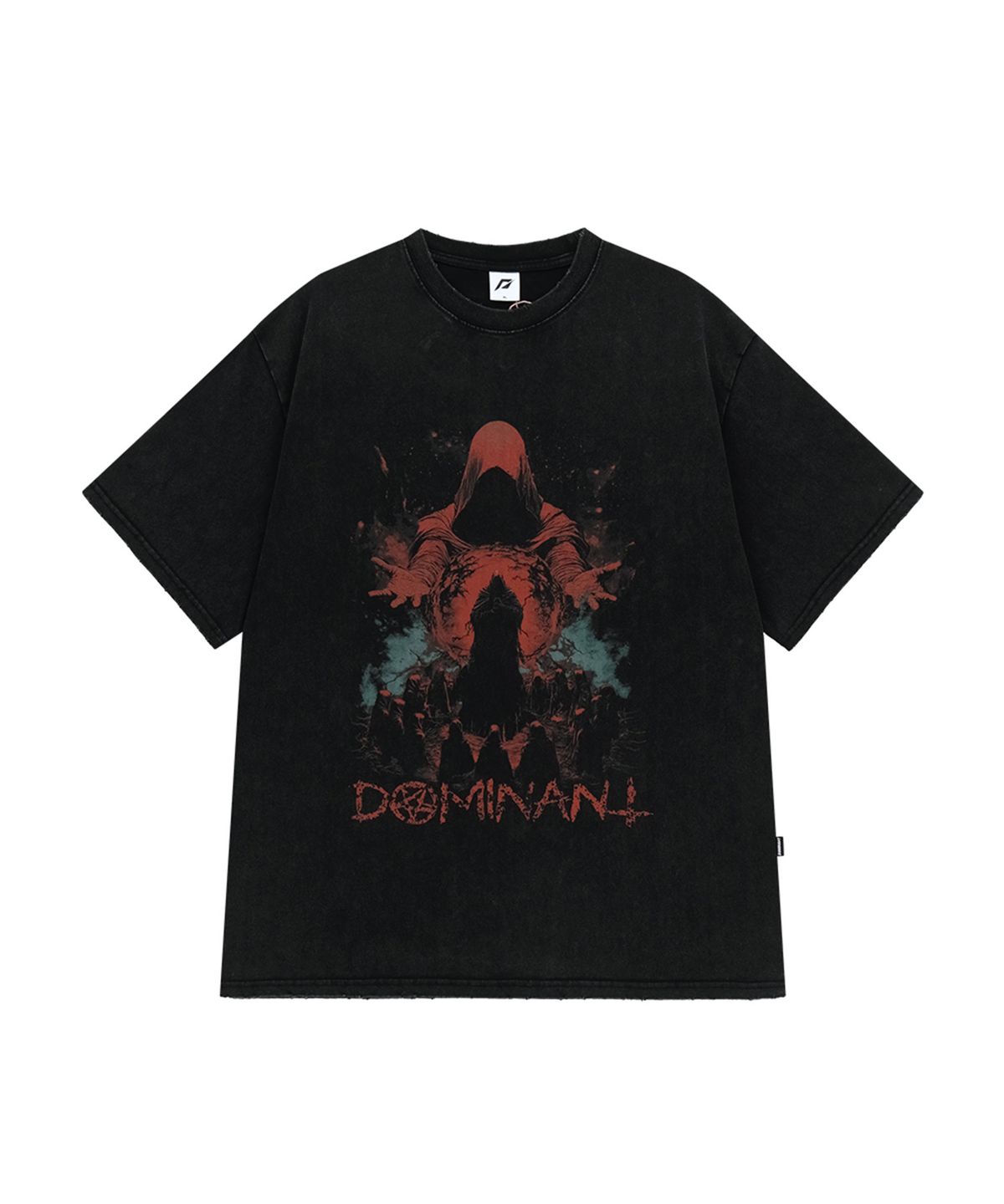 도미넌트(DOMINANT) Vintage Washing T-Shirt (Faith)