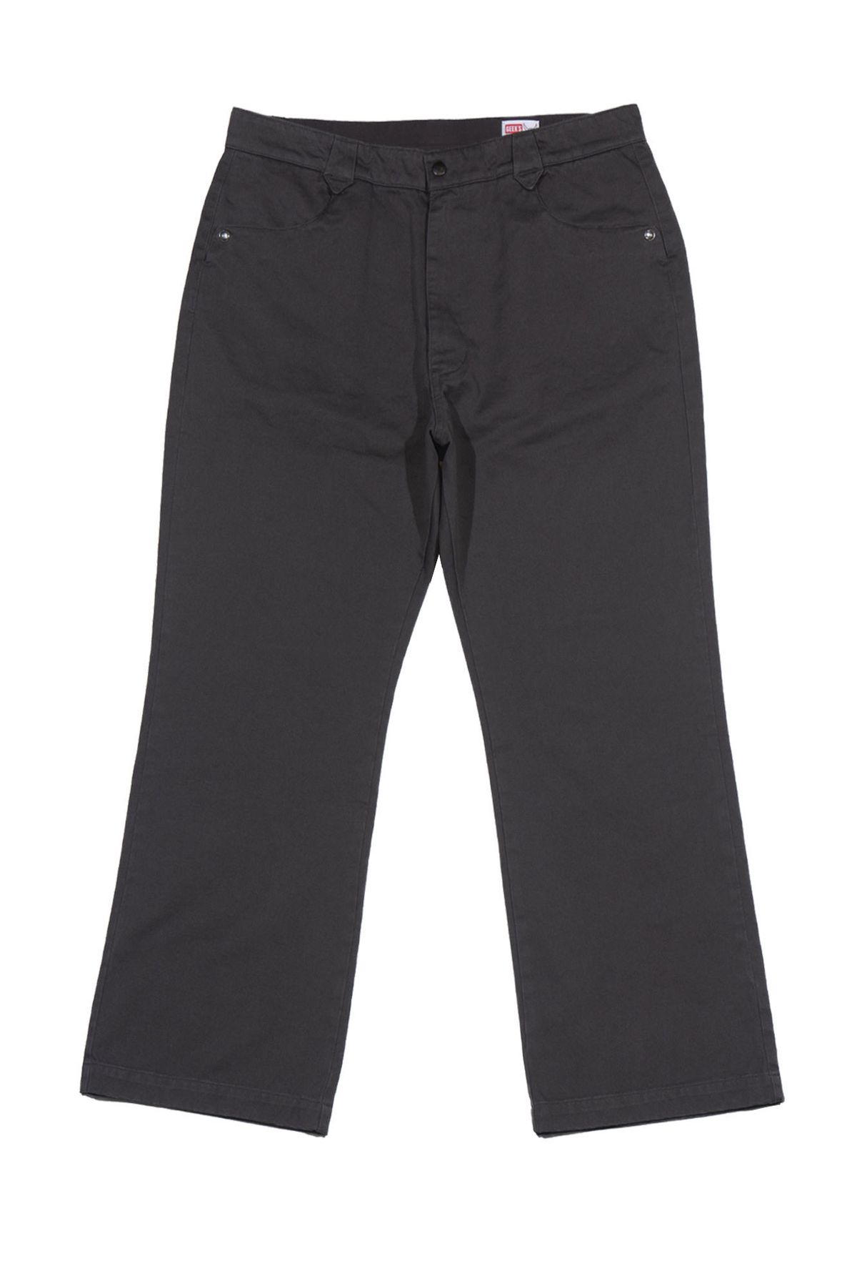 더 긱스(THE GEEKS) Ranch flare chino pants - Charcoal