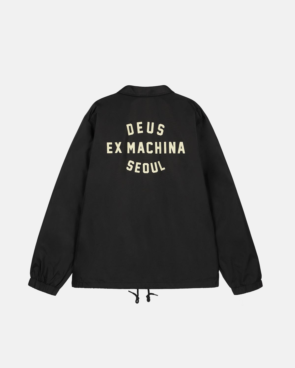 데우스 엑스 마키나(DEUS EX MACHINA) Seoul Coach Jacket_Black