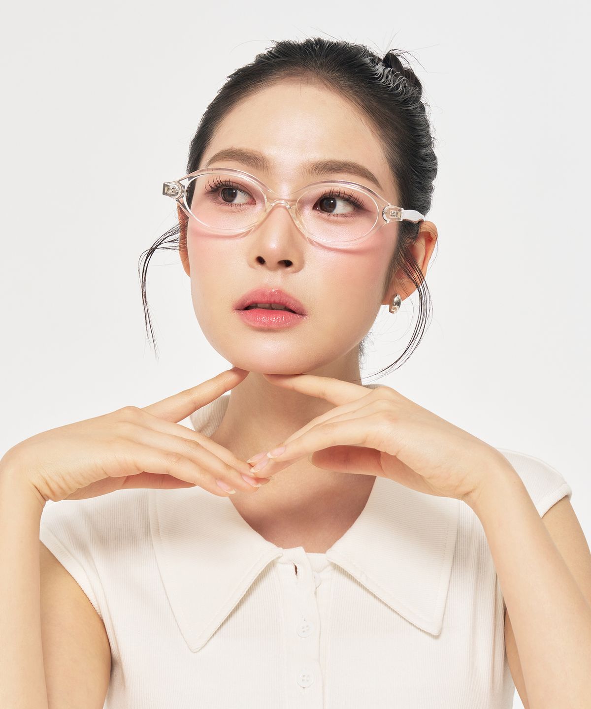 리끌로우(RECLOW) RC COVY 안경 CRYSTAL
