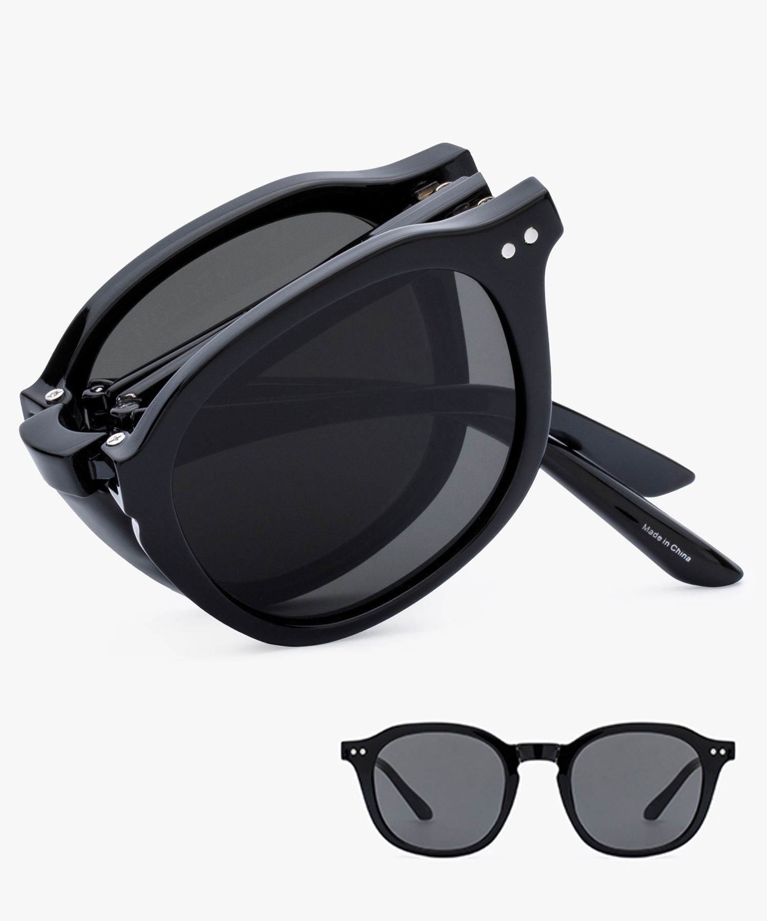 MUSINSA公式 | RECLOW RC ZEHE フォルダーサングラス BLACK