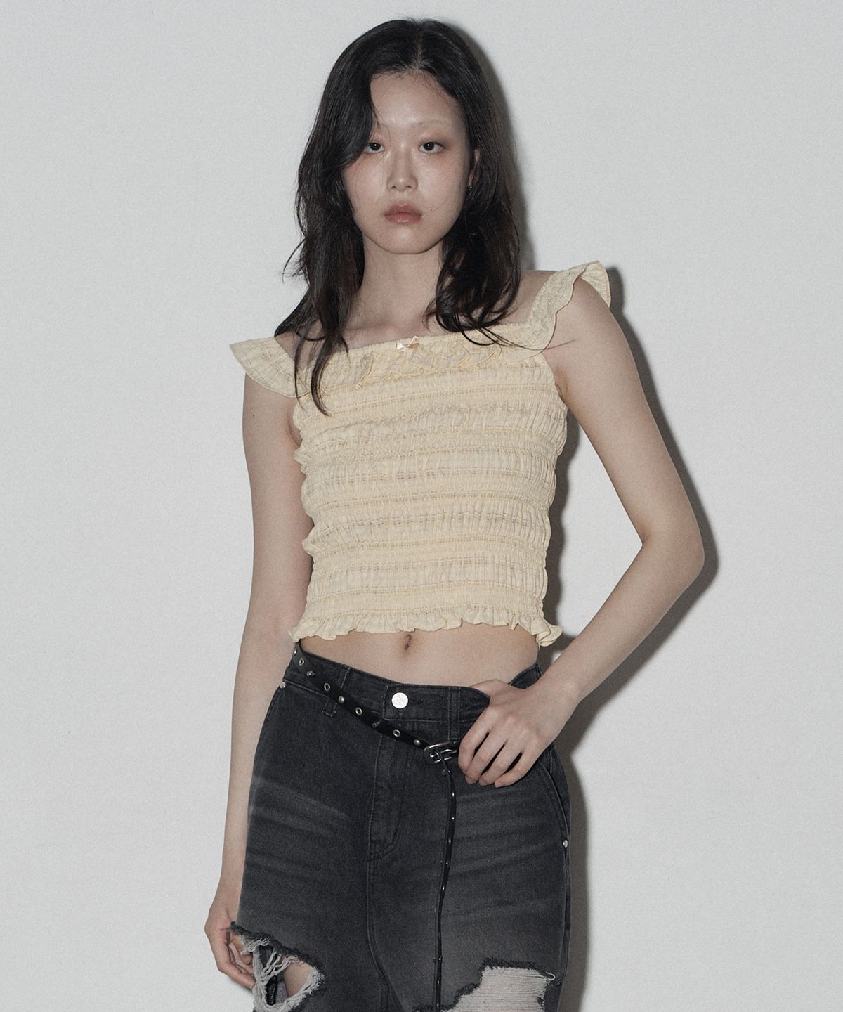 미드나잇 무브(MIDNIGHT MOVE) smk top (yellow)