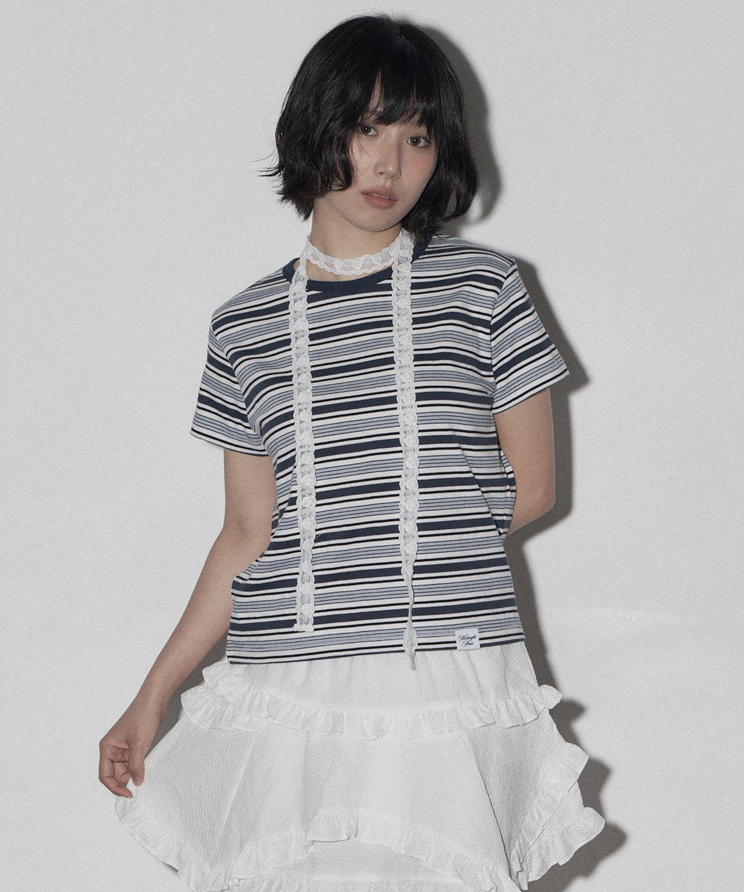 ★MIDNIGHT MOVE★ stripe t blue MUSINSA | MIDNIGHT MOVE stripe shirt (blue)